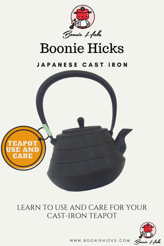 How to Use and Take Care of Cast Iron Teapots - Tea for Me Please